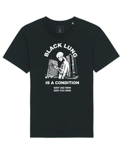 Daniel Lamont Jackson Ltd Edition "Black Lung" T's
