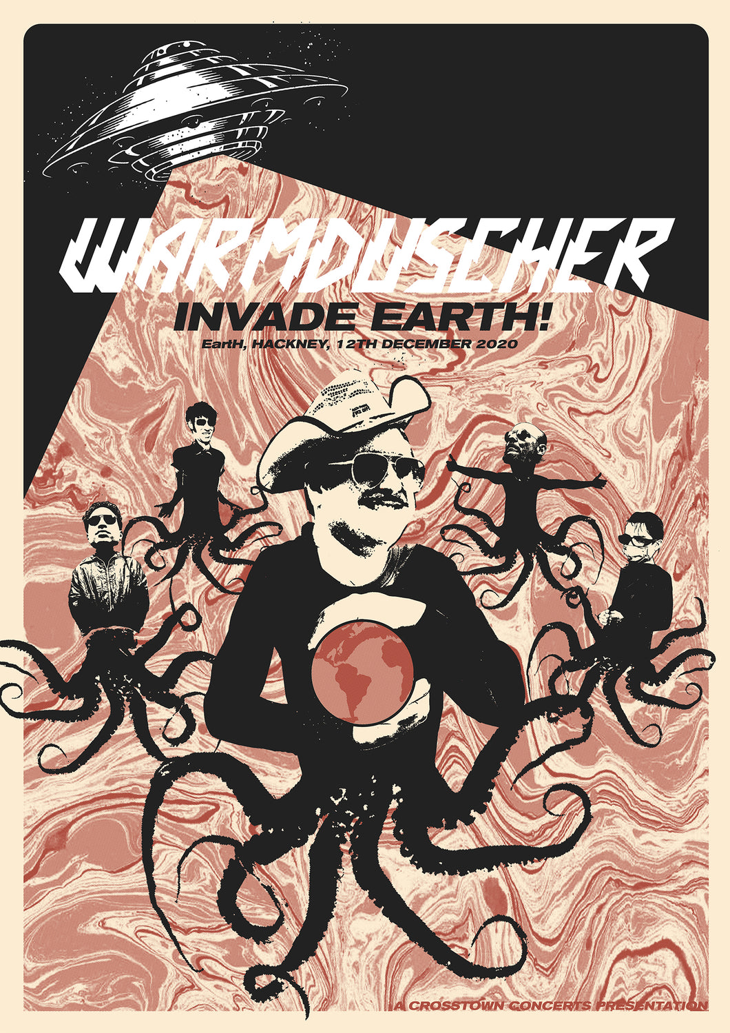 Warmduscher Socially Distanced Invasion of EartH, 2020 Posters
